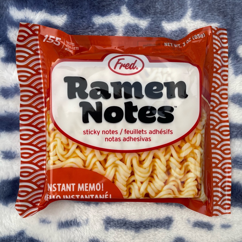 New Notepad: Ramen Noodle version